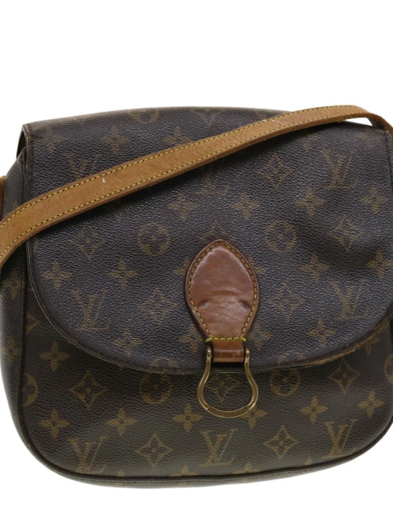 Louis Vuitton Monogram Saint Cloud Gm Shoulder Bag M51242 Lv Auth Yk6641b